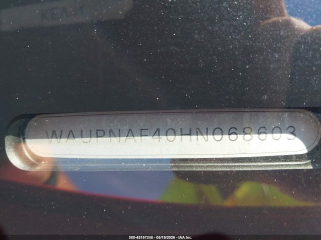 Продажа на аукционе авто 2017 Audi A4 2.0t Premium, vin: WAUPNAF40HN068603, номер лота: 45157248