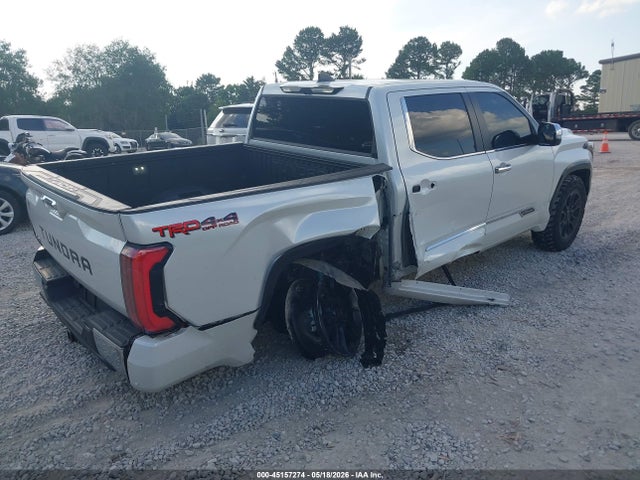 2024 Toyota Tundra Hybrid 1794 Edition 4wd მანქანა იყიდება აუქციონზე, vin: 5TFMC5DB5RX073399, აუქციონის ნომერი: 45157274