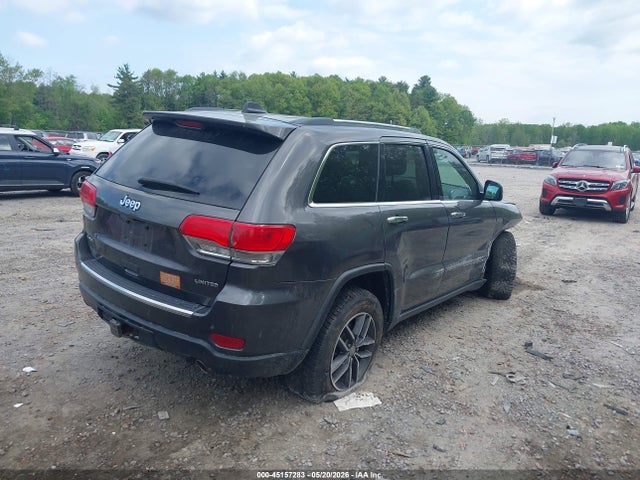 2018 Jeep Grand Cherokee Limited 4x4 მანქანა იყიდება აუქციონზე, vin: 1C4RJFBG0JC259749, აუქციონის ნომერი: 45157283