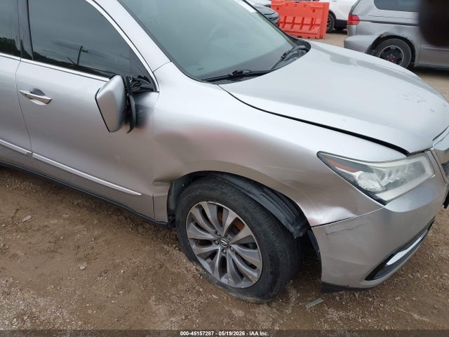 2015 Acura Mdx Technology Package მანქანა იყიდება აუქციონზე, vin: 5FRYD4H46FB022065, აუქციონის ნომერი: 45157287
