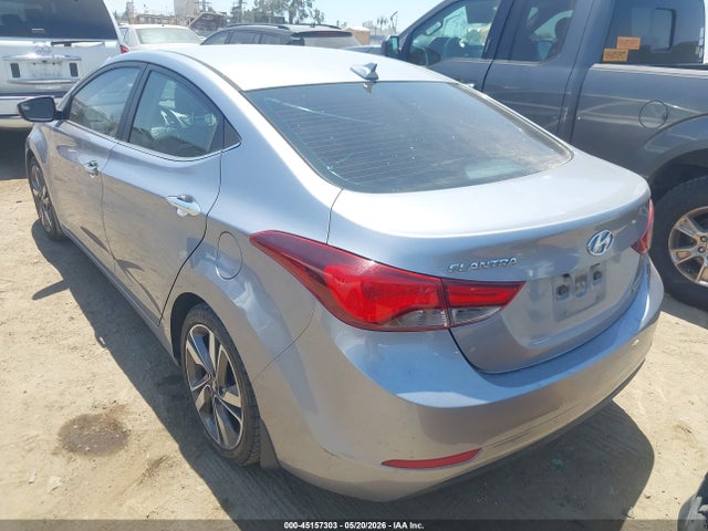 Aukcja sprzedaży 2015 Hyundai Elantra Limited, vin: 5NPDH4AE4FH616033, numer aukcji: 45157303