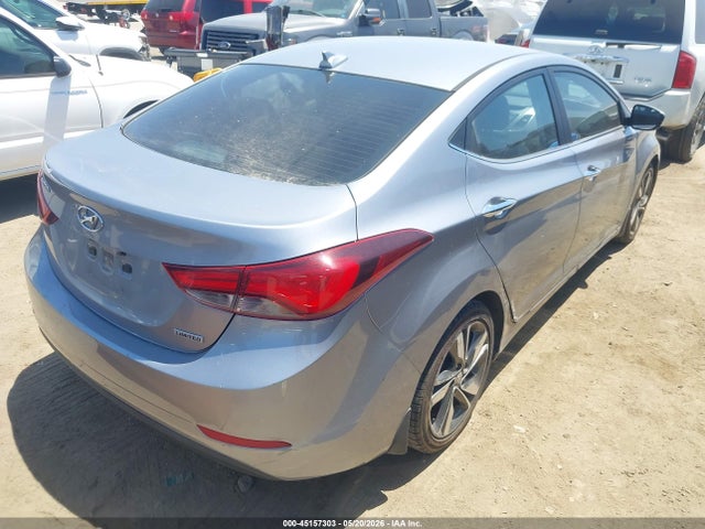 Aukcja sprzedaży 2015 Hyundai Elantra Limited, vin: 5NPDH4AE4FH616033, numer aukcji: 45157303