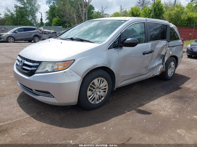 45157373 :رقم المزاد ، 5FNRL5H21EB055860 vin ، 2014 Honda Odyssey Lx مزاد بيع