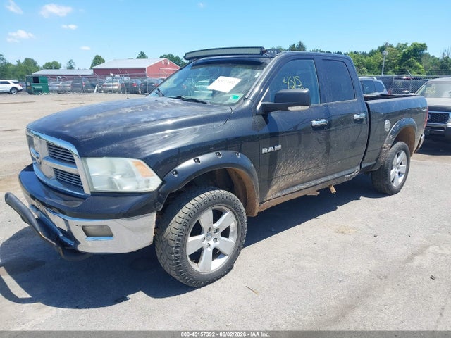 2010 Dodge Ram 1500 Slt/sport/trx მანქანა იყიდება აუქციონზე, vin: 1D7RV1GT3AS133605, აუქციონის ნომერი: 45157392