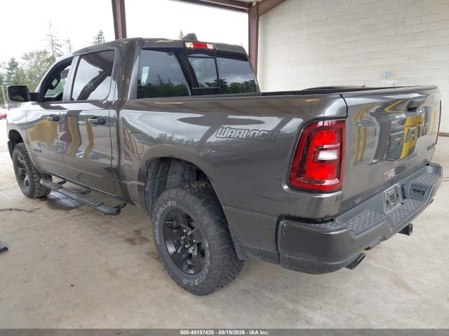 Auction sale of the 2025 Ram 1500 Warlock  4x4 5'7 Box, vin: 1C6SRFGP6SN672632, lot number: 45157420