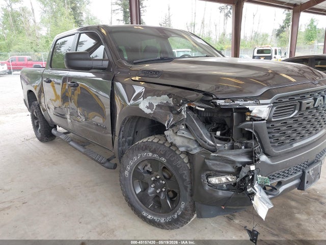 Auction sale of the 2025 Ram 1500 Warlock  4x4 5'7 Box, vin: 1C6SRFGP6SN672632, lot number: 45157420
