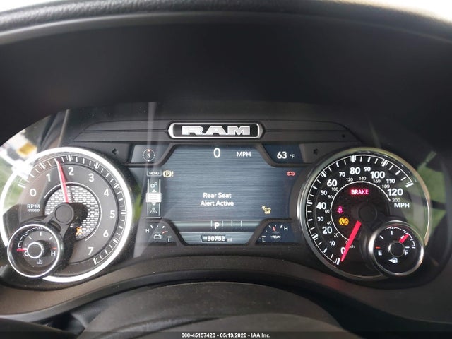 Auction sale of the 2025 Ram 1500 Warlock  4x4 5'7 Box, vin: 1C6SRFGP6SN672632, lot number: 45157420