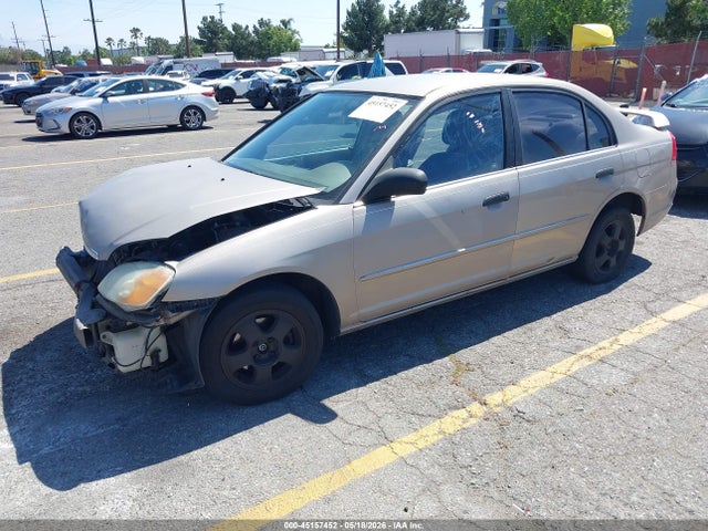 Aukcja sprzedaży 2001 Honda Civic Lx, vin: 2HGES16561H585187, numer aukcji: 45157452