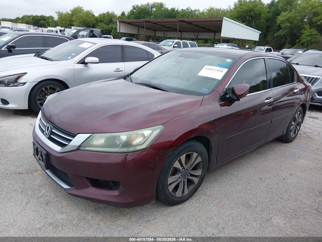 Продажа на аукционе авто 2014 Honda Accord Lx, vin: 1HGCR2F38EA301733, номер лота: 45157554