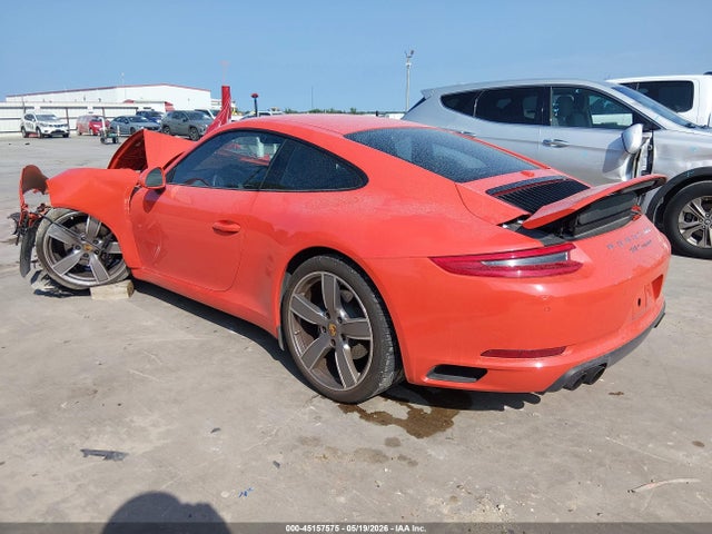 Продажа на аукционе авто 2017 Porsche 911 Carrera, vin: WP0AA2A92HS107271, номер лота: 45157575
