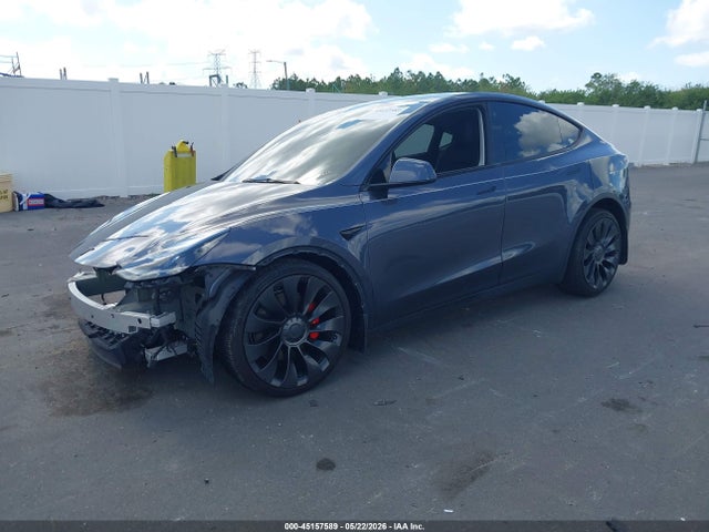 Aukcja sprzedaży 2022 Tesla Model Y Performance Dual Motor All-wheel Drive, vin: 7SAYGDEF2NF515693, numer aukcji: 45157589