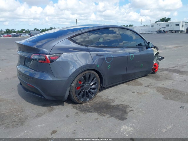 Aukcja sprzedaży 2022 Tesla Model Y Performance Dual Motor All-wheel Drive, vin: 7SAYGDEF2NF515693, numer aukcji: 45157589