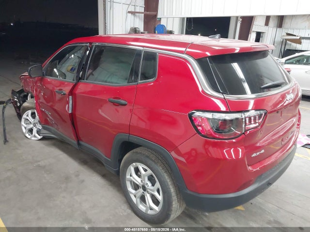45157650 :رقم المزاد ، 3C4NJDAN9ST536150 vin ، 2025 Jeep Compass Sport 4x4 مزاد بيع