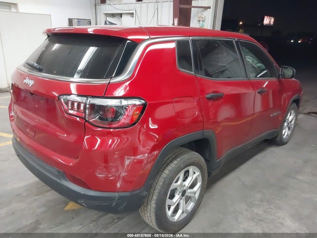 45157650 :رقم المزاد ، 3C4NJDAN9ST536150 vin ، 2025 Jeep Compass Sport 4x4 مزاد بيع