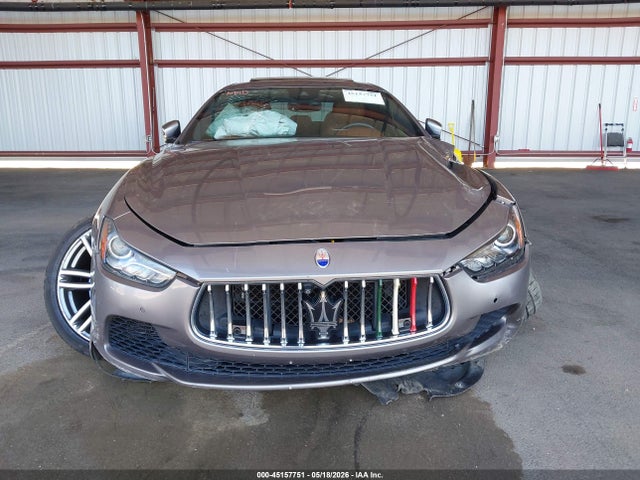 45157751 :رقم المزاد ، ZAM57RSA7H1218739 vin ، 2017 Maserati Ghibli S مزاد بيع