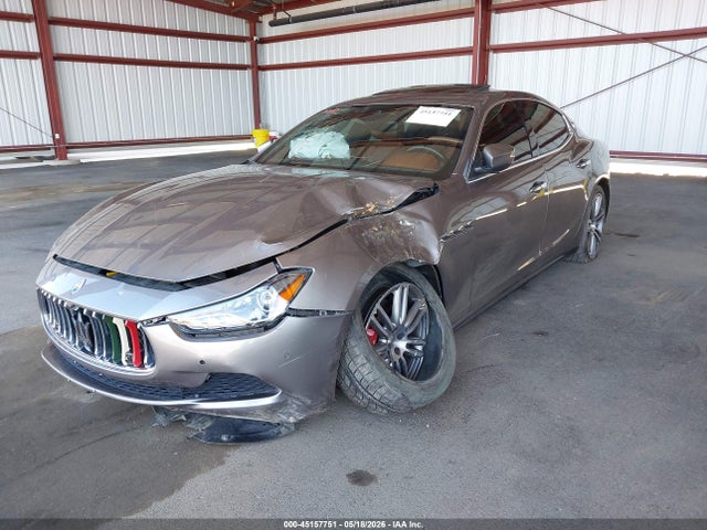 45157751 :رقم المزاد ، ZAM57RSA7H1218739 vin ، 2017 Maserati Ghibli S مزاد بيع