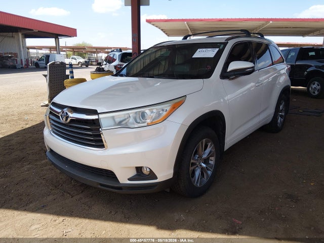 45157776 :رقم المزاد ، 5TDJKRFH1ES015627 vin ، 2014 Toyota Highlander Xle V6 مزاد بيع