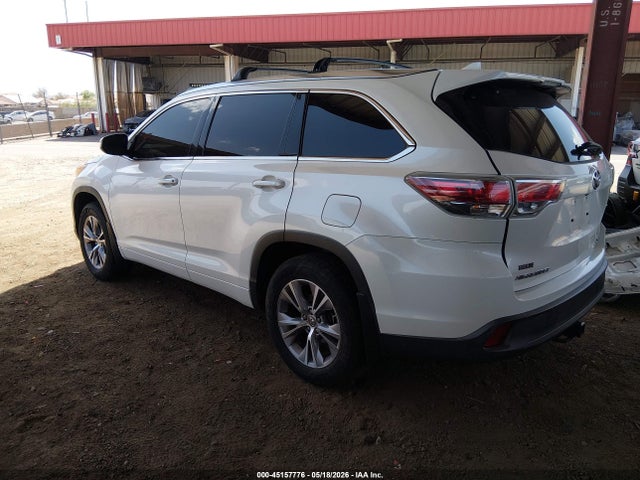 45157776 :رقم المزاد ، 5TDJKRFH1ES015627 vin ، 2014 Toyota Highlander Xle V6 مزاد بيع