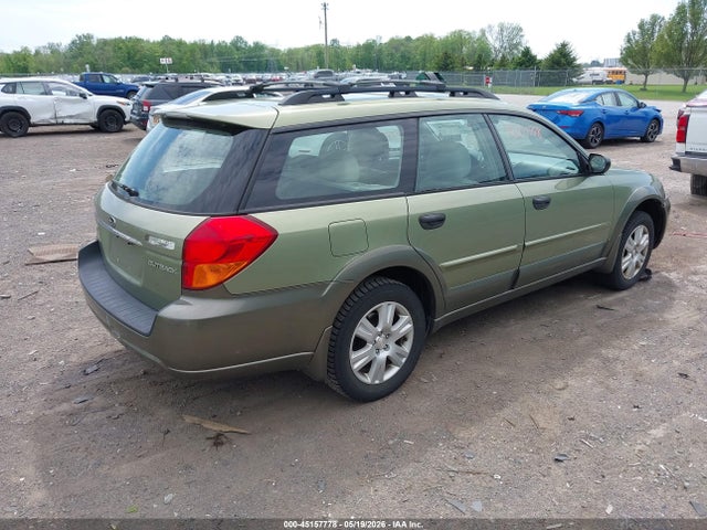 2005 Subaru Outback 2.5i მანქანა იყიდება აუქციონზე, vin: 4S4BP61C456337092, აუქციონის ნომერი: 45157778