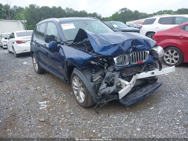 2016 Bmw X3 Xdrive28i მანქანა იყიდება აუქციონზე, vin: 5UXWX9C59G0D86575, აუქციონის ნომერი: 45157837
