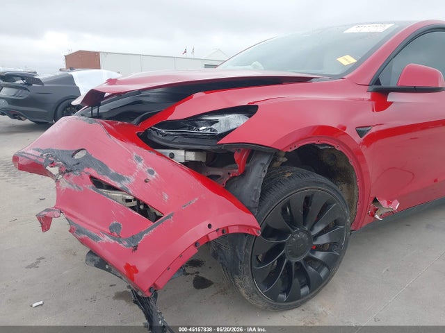 45157838 :رقم المزاد ، 7SAYGDEF3NF488410 vin ، 2022 Tesla Model Y Performance Dual Motor All-wheel Drive مزاد بيع