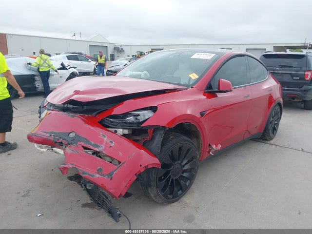 45157838 :رقم المزاد ، 7SAYGDEF3NF488410 vin ، 2022 Tesla Model Y Performance Dual Motor All-wheel Drive مزاد بيع