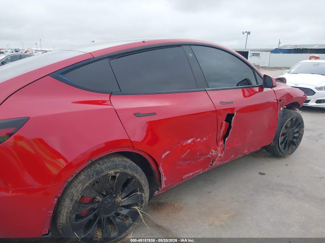45157838 :رقم المزاد ، 7SAYGDEF3NF488410 vin ، 2022 Tesla Model Y Performance Dual Motor All-wheel Drive مزاد بيع