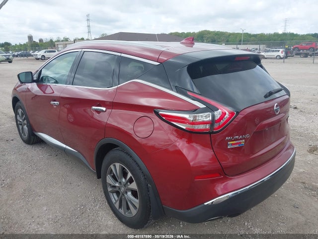 2018 Nissan Murano Sl მანქანა იყიდება აუქციონზე, vin: 5N1AZ2MH0JN188542, აუქციონის ნომერი: 45157890
