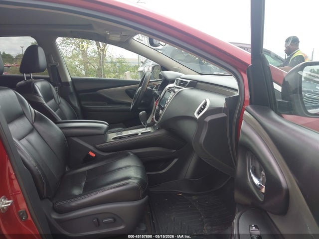 2018 Nissan Murano Sl მანქანა იყიდება აუქციონზე, vin: 5N1AZ2MH0JN188542, აუქციონის ნომერი: 45157890