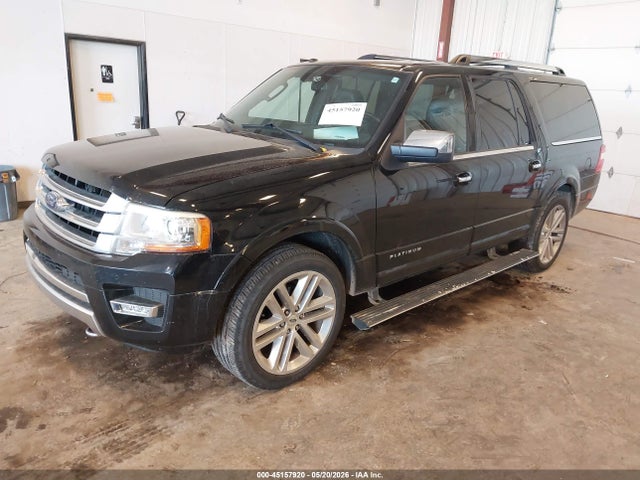 Продаж на аукціоні авто 2016 Ford Expedition El Platinum, vin: 1FMJK1MT0GEF02296, номер лоту: 45157920