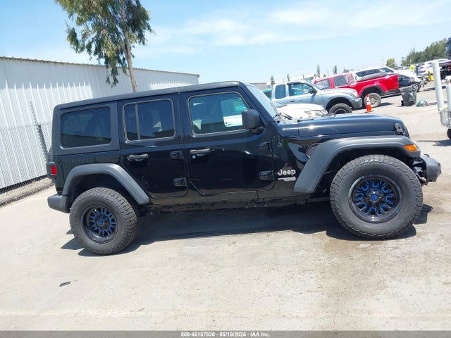 1C4HJXDG1JW147720 Jeep Wrangler Unlimited Sport S 4x4
