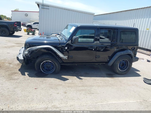1C4HJXDG1JW147720 Jeep Wrangler Unlimited Sport S 4x4