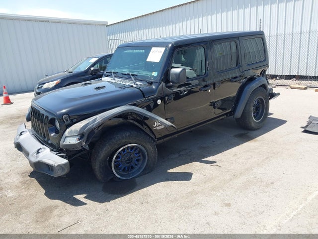 1C4HJXDG1JW147720 Jeep Wrangler Unlimited Sport S 4x4