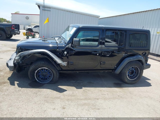 1C4HJXDG1JW147720 Jeep Wrangler Unlimited Sport S 4x4