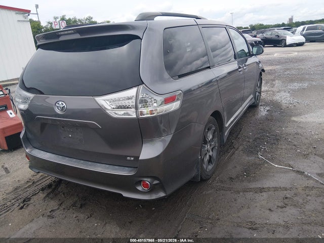 Aukcja sprzedaży 2016 Toyota Sienna Se Premium 8 Passenger, vin: 5TDXK3DC7GS712205, numer aukcji: 45157968