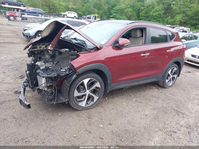 2016 Hyundai Tucson Limited მანქანა იყიდება აუქციონზე, vin: KM8J3CA22GU085435, აუქციონის ნომერი: 45158081