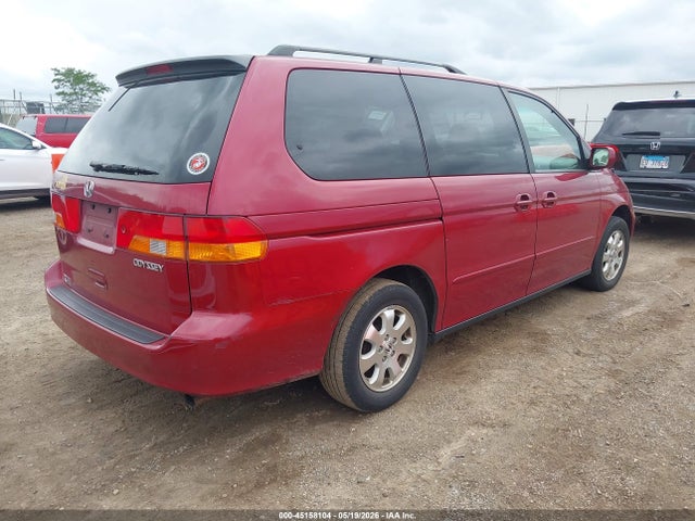 2003 Honda Odyssey Ex-l მანქანა იყიდება აუქციონზე, vin: 5FNRL18043B002123, აუქციონის ნომერი: 45158104