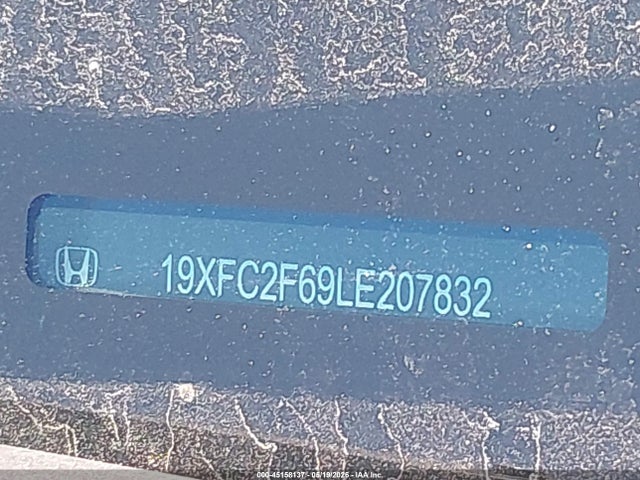 19XFC2F69LE207832 Honda Civic Lx