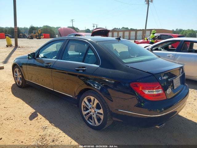 45158165 :رقم المزاد ، WDDGF8AB6EG172601 vin ، 2014 Mercedes-benz C 300 Luxury 4matic مزاد بيع