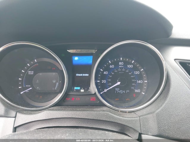2013 Hyundai Sonata Hybrid მანქანა იყიდება აუქციონზე, vin: KMHEC4A48DA077684, აუქციონის ნომერი: 45158195
