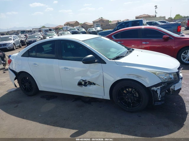 45158202 :رقم المزاد ، 1G1PC5SH2G7136324 vin ، 2016 Chevrolet Cruze Limited Ls Auto مزاد بيع