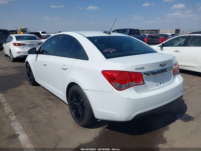 45158202 :رقم المزاد ، 1G1PC5SH2G7136324 vin ، 2016 Chevrolet Cruze Limited Ls Auto مزاد بيع
