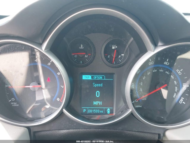 45158202 :رقم المزاد ، 1G1PC5SH2G7136324 vin ، 2016 Chevrolet Cruze Limited Ls Auto مزاد بيع