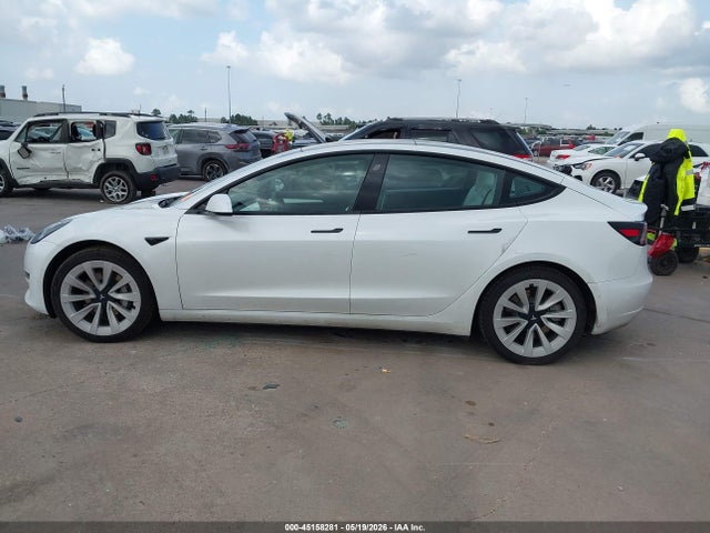 Auction sale of the 2022 Tesla Model 3 Long Range Dual Motor All-wheel Drive, vin: 5YJ3E1EB7NF339345, lot number: 45158281