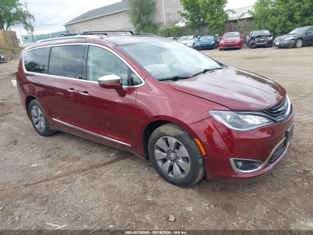 2018 Chrysler Pacifica Hybrid Limited მანქანა იყიდება აუქციონზე, vin: 2C4RC1N78JR365253, აუქციონის ნომერი: 45158349