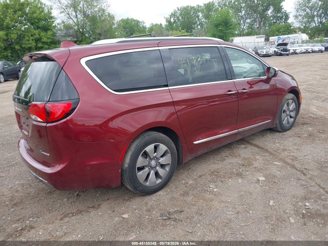 2018 Chrysler Pacifica Hybrid Limited მანქანა იყიდება აუქციონზე, vin: 2C4RC1N78JR365253, აუქციონის ნომერი: 45158349