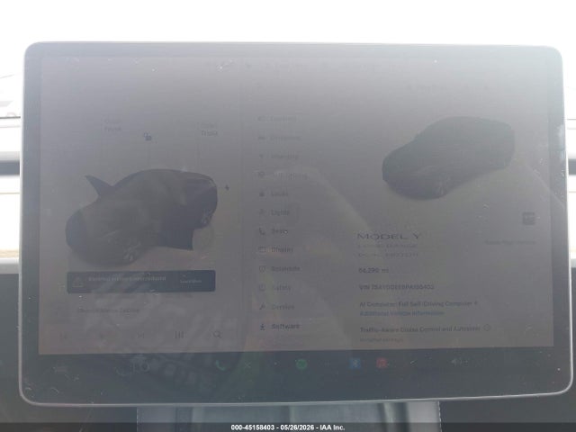 Продаж на аукціоні авто 2023 Tesla Model Y Awd/long Range Dual Motor All-wheel Drive, vin: 7SAYGDEE8PA195402, номер лоту: 45158403