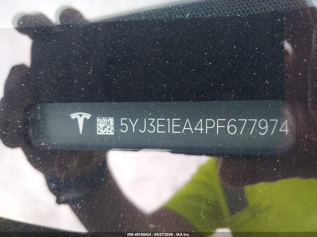 Aukcja sprzedaży 2023 Tesla Model 3 Rear-wheel Drive, vin: 5YJ3E1EA4PF677974, numer aukcji: 45158424