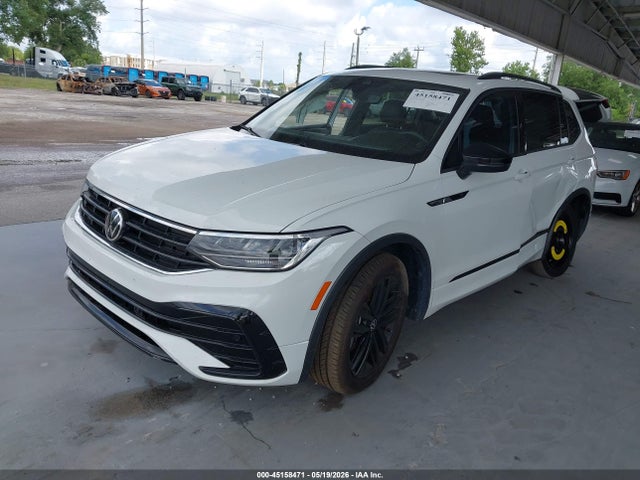 45158471 :رقم المزاد ، 3VVCB7AX0NM040290 vin ، 2022 Volkswagen Tiguan 2.0t Se R-line Black مزاد بيع