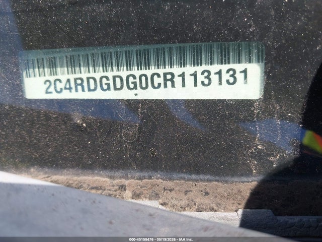Aukcja sprzedaży 2012 Dodge Grand Caravan Crew, vin: 2C4RDGDG0CR113131, numer aukcji: 45158476